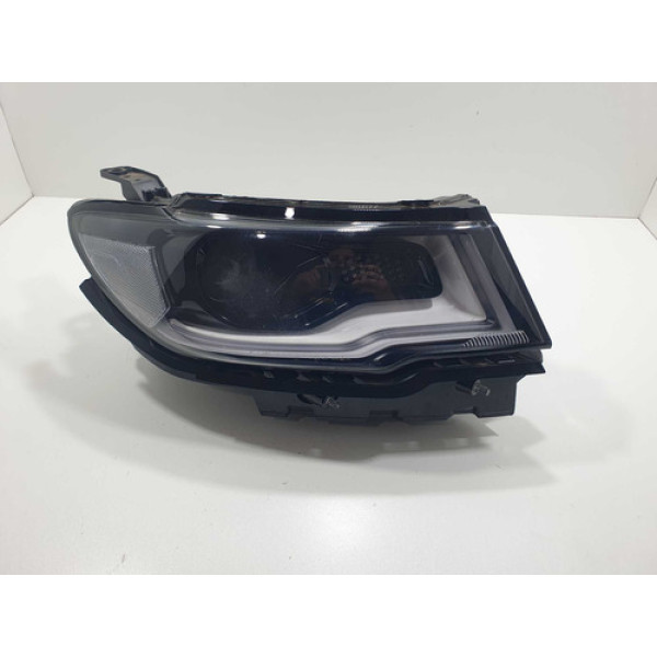 Farol Direito Jeep Compass Led 2017 2018 2019 00534888150 Direito/passageiro