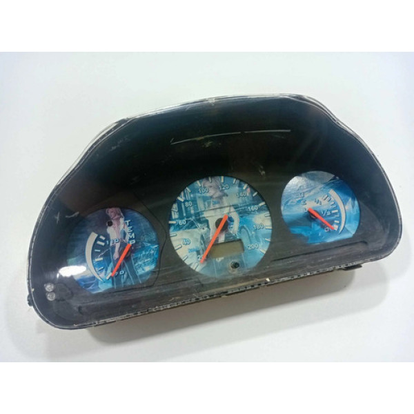 Painel De Instrumentos Vw Gol 1997 A 2003 Personalizado Azul
