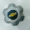 Capa De Roda Chevrolet S10 Lt 2018 Prata Original Prata Geométrico