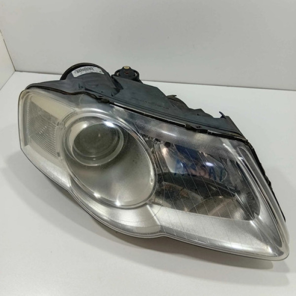 Farol Direito Foco Duplo Vw Passat 2008/09 Com Detalhe Direito/passageiro