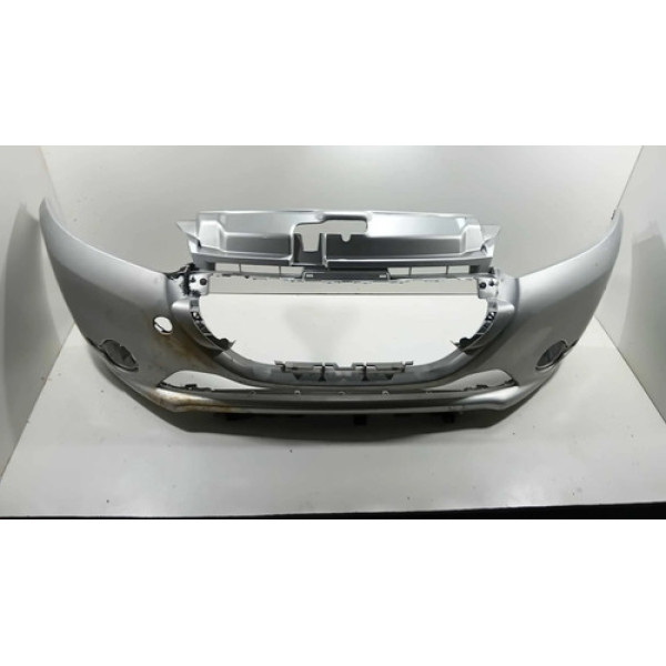 Parachoque Dianteiro Peugeot 208 Detalhe 2013/2016 Cinza-escuro