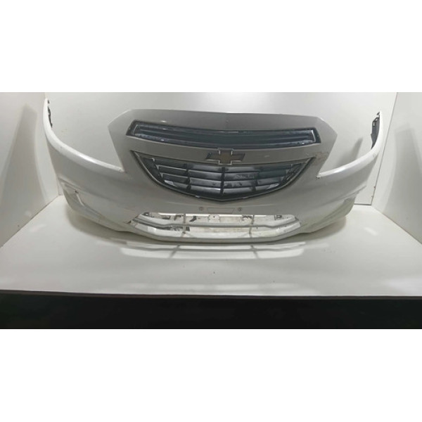 Parachoque Dianteiro Chevrolet Onix Detalhe  2013/1015 Branco