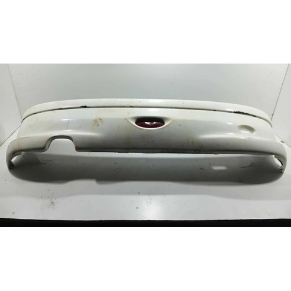 Parachoque Traseiro Peugeot 206 Detalhe 1.4 2006/2007