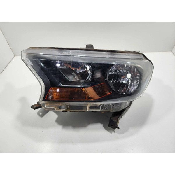 Farol Esquerdo Mascara Negra Ford Ranger 2020 2021 Esquerdo/motorista