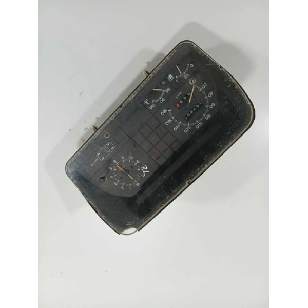 Painel Instrumentos Fiat Uno 1985/1986 Detalhe 15398 Preto