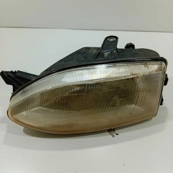 Farol Esquerdo Fiat Palio 1996/1999 Original Com Detalhe Esquerdo/motorista