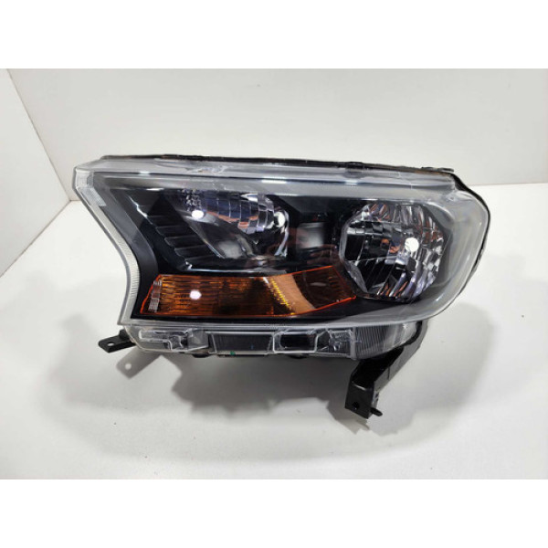 Farol Esquerdo Ford Ranger 2017 2018 2019 3b3b13w030am Esquerdo/motorista