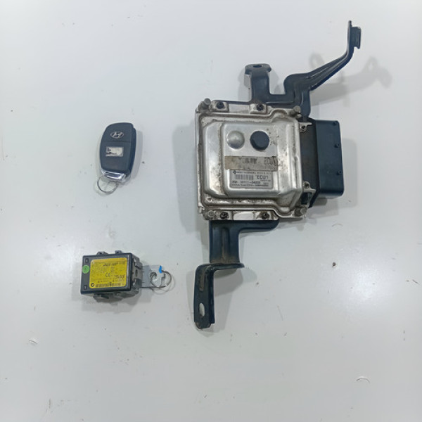 Módulo Injeção E Chave Hyundai Hb20 1.0 2014/2015 Flex