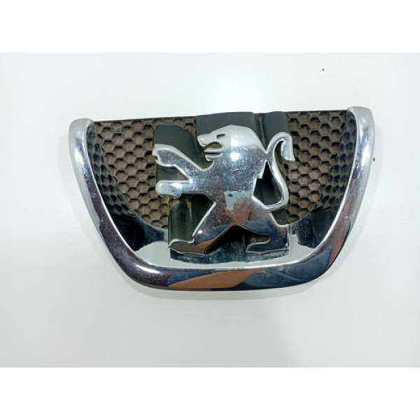 Emblema Parachoque Dianteiro Peugeot 207 2009 2010 2011 2012