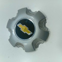 Capa De Roda Chevrolet S10 Lt 2018 Prata Original Prata Geométrico
