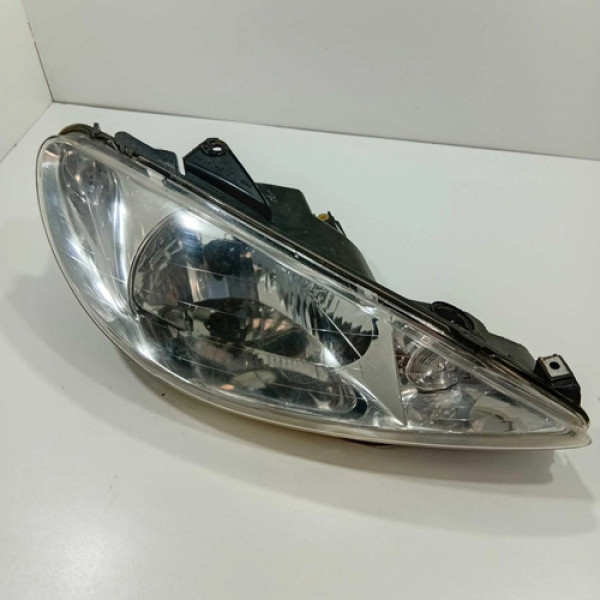 Farol Direito Peugeot 206 2007/2009 Original Direito/passageiro