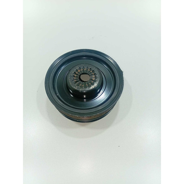 Polia Do Virabrequim Vw Up Dupla Com Ar 04e105243h