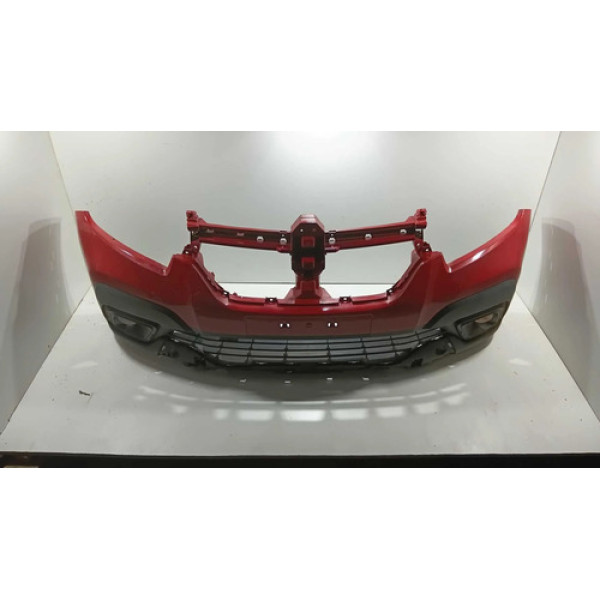 Parachoque Dianteiro Renault Sandero 2020/2024 Vermelho