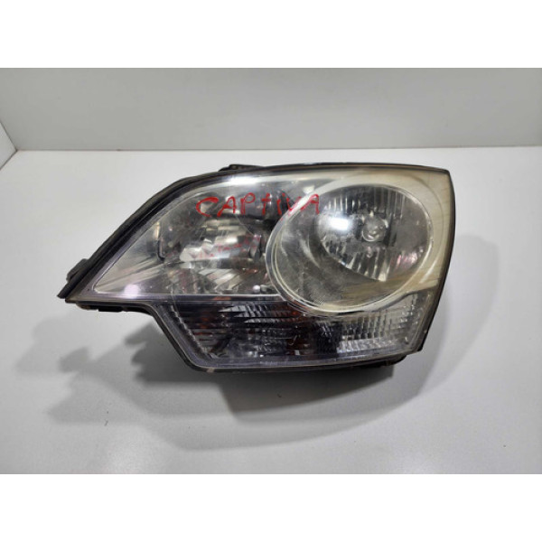 Farol Esquerdo Chevrolet Captiva 2010 2011 2012 (detalhes) Esquerdo/motorista