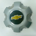Capa De Roda Chevrolet S10 Lt 2018 Prata Original Prata Geométrico