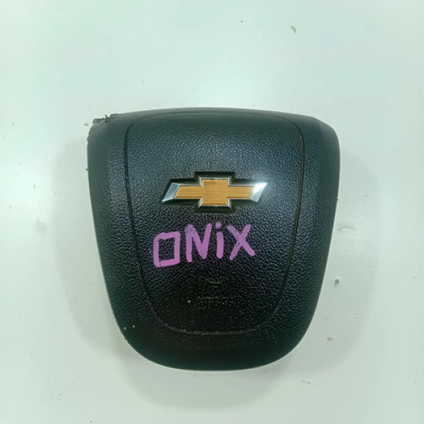 Bolsa Airbag Volante Chevrolet Prisma Joy Plus 2013/2021 Preto