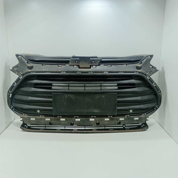 Grade Dianteira Chevrolet Tracker 2020/2022 Original Preto Fosco