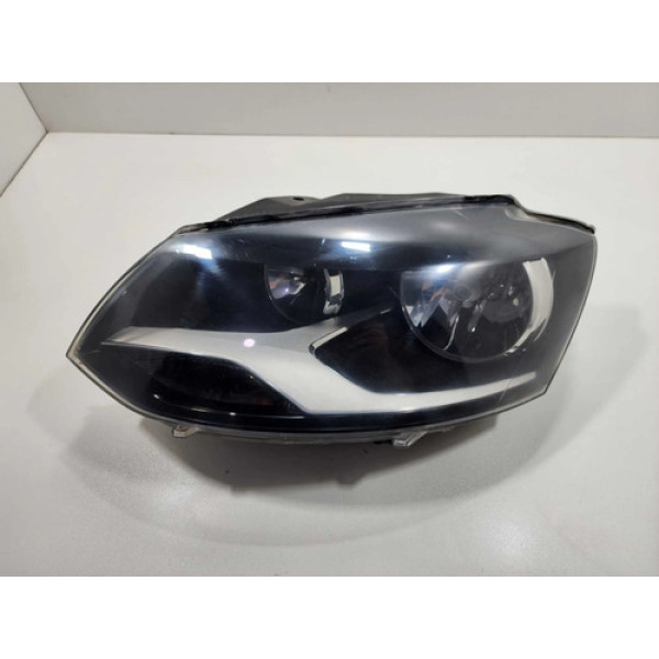 Farol Esquerdo Mascara Negra Volkswagen Fox 2012 2013 Esquerdo/motorista