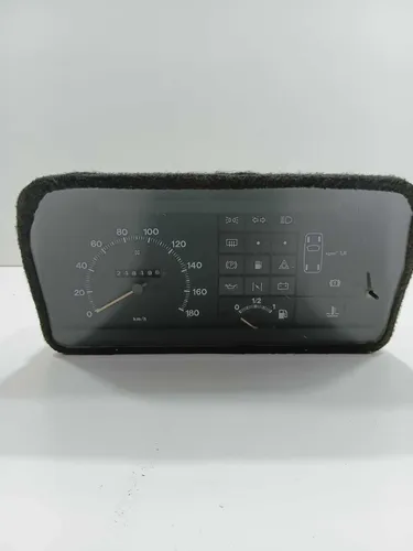 Painel Instrumentos Fiat Uno 1992/1993 Detalhe Preto