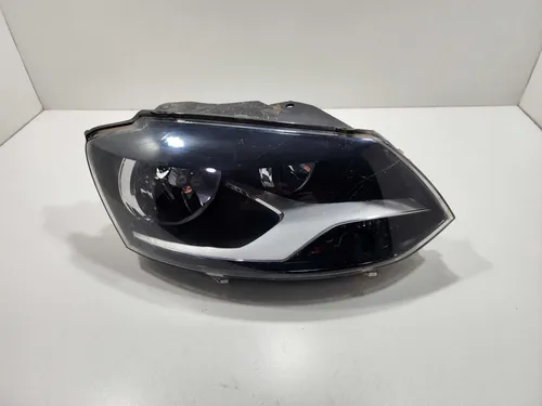 Farol Direito Mascara Negra Volkswagen Fox 2012 2013 0160742 Direito/passageiro