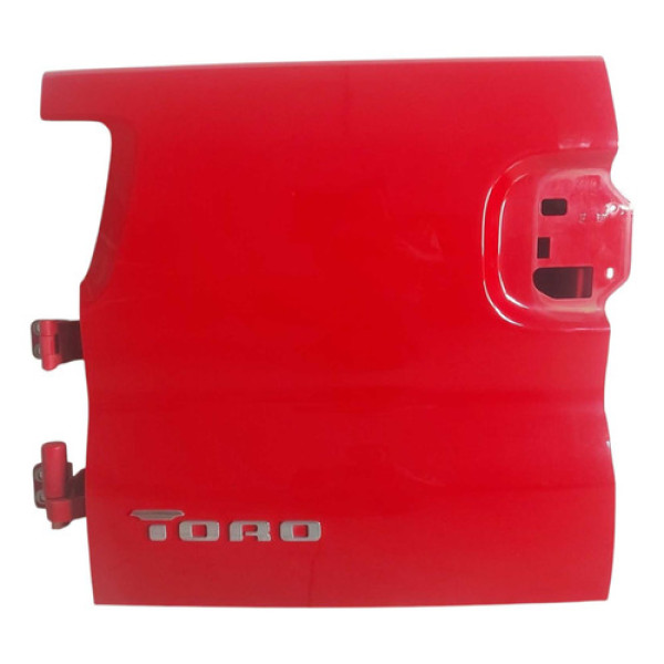 Tampa Caçamba Traseira Esquerda Toro 2016 2017 2018 2019/ Vermelho