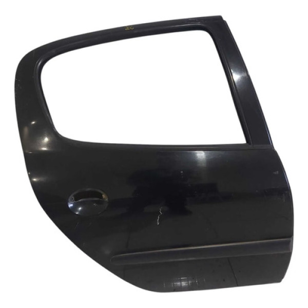 Porta Traseira Direita 206 207 1999 2000 2001 2002 A 2013 Traseira Diret Preto