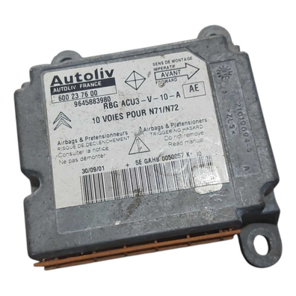 Modulo Módulo Airbag Xsara 207 9645883980 600237600