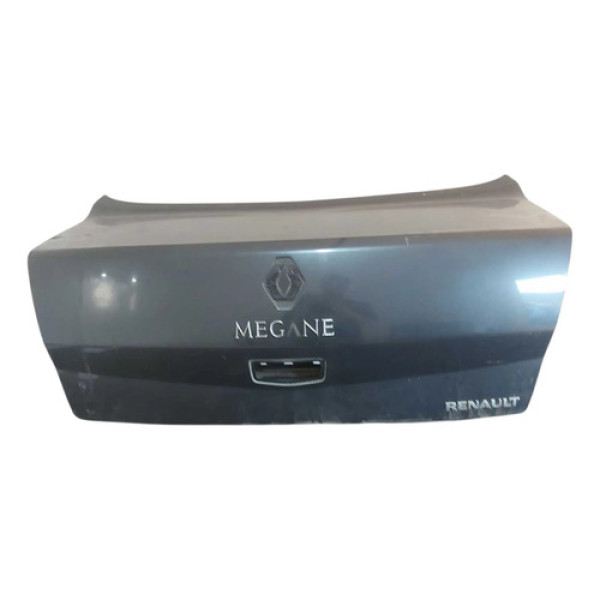 Tampa Porta Malas Megane Sedan 2007 2008 2009 2010 A 2013 Preto