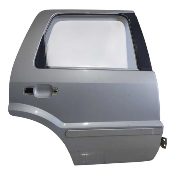 Porta Traseira Direita Ecosport 2003 A 2013 Traseira Direita Prata