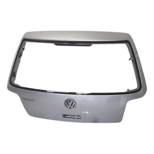 Tampa Traseira Porta Malas Golf 1999 A 2007 C/detalhe Prata