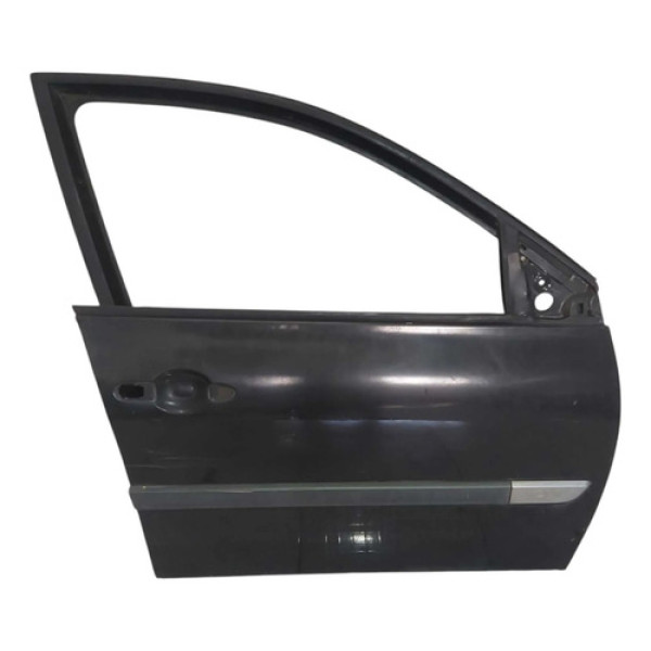 Porta Dianteira Direita Megane 2007 2008 2009 2010 A 2013 Dianteira Direita Preto