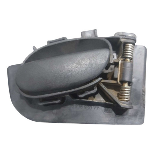 Maçaneta Interna Porta Direita Peugeot 206 207 9623698077 Preto Dianteira/traseira