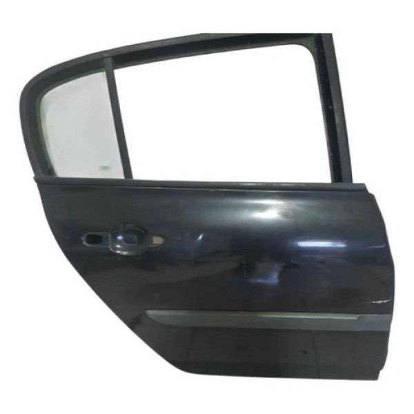 Porta Traseira Direita Megane 2007 2008 A 2012 C/detalhe Traseira Direita Preto