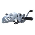 Bacalhau Direito Completo Yamaha Mt07 2015 2016 A 2018 Prateado