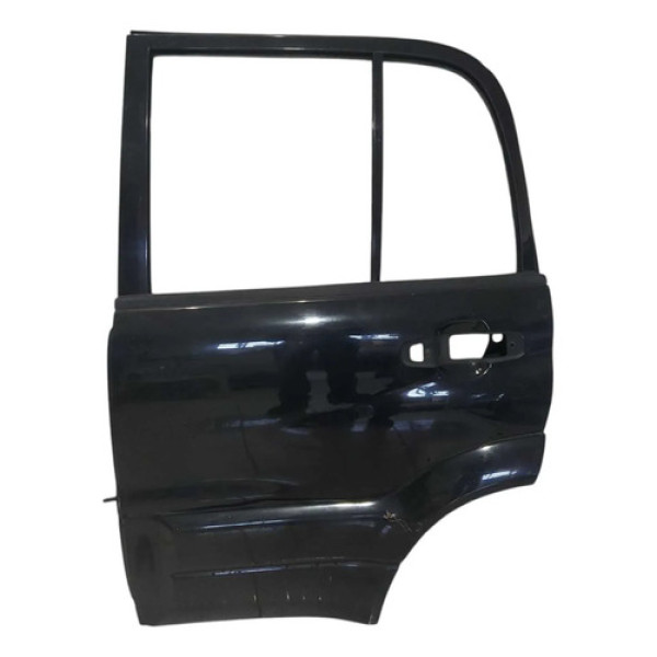 Porta Traseira Esquerda Tracker Vitara 2002 A 2009 Traseira Esquerda Preto