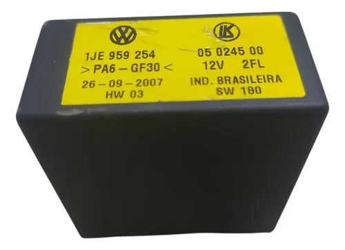 Rele Ajuste Retrovisor Elétrico Polo Fox Saveiro 1je959254 V