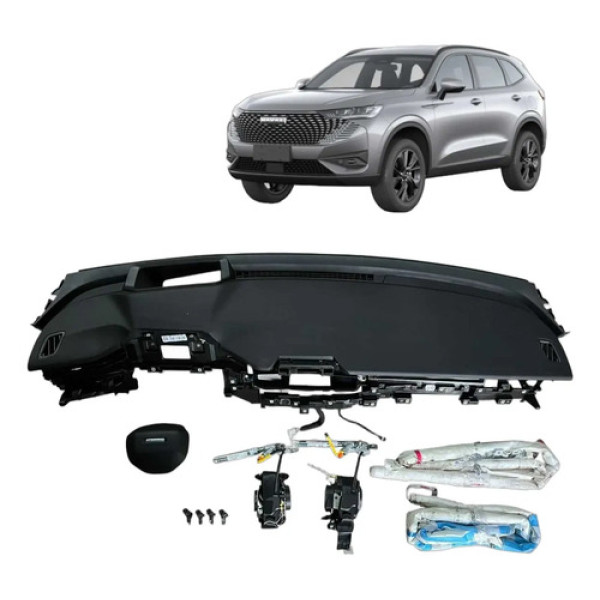 Capa Painel Tabelier Airbag Gwm Haval H6 2025 2026 Preto