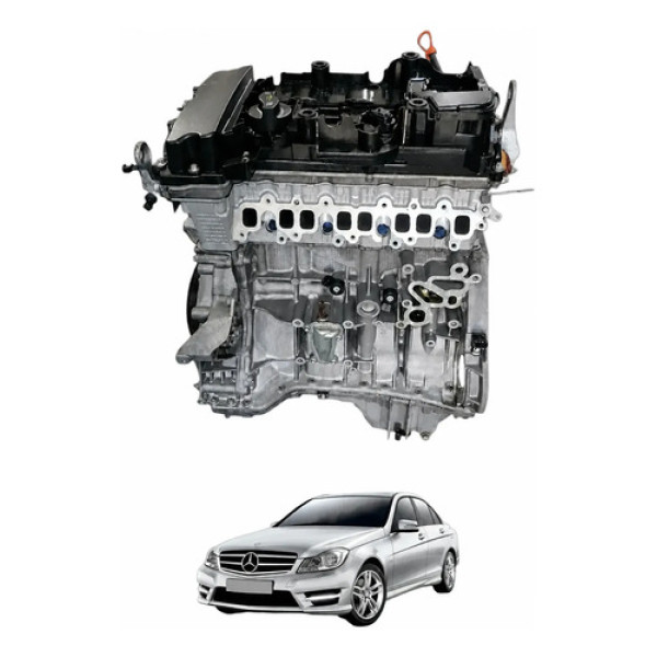 Motor Parcial Mercedes 1.8 Cgi M271 C180 C200 2009 A 2013