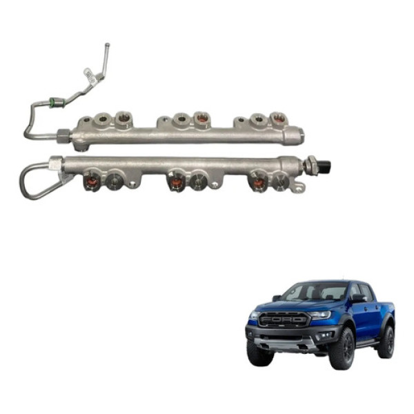 Flauta Bico Injetor Ford Ranger Raptor 3.0 V6 2023 A 2025