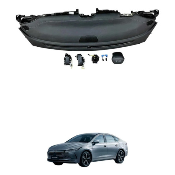 Painel Completo Tabelier Airbag Byd King Gs 2025 Cinza-escuro