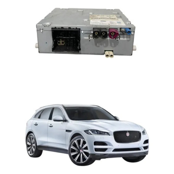 Modulo Radio Jaguar F Pace 2018 A 2020 Preto