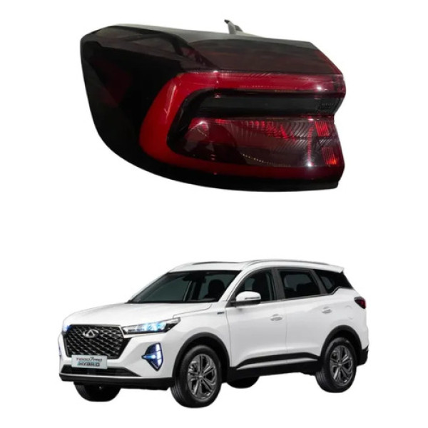 Lanterna Traseira Esquerda Chery Tiggo 8 2021 A 2024 Vermelho