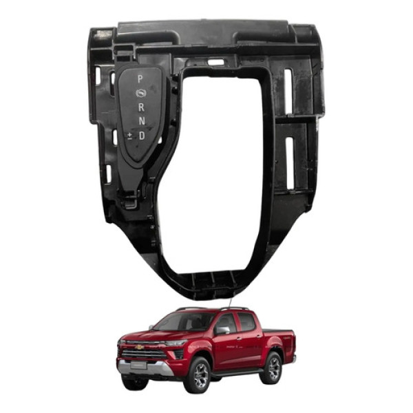 Moldura Indicador Marcha S10 2.8 Ltz 2025 2026 60007043 Preto