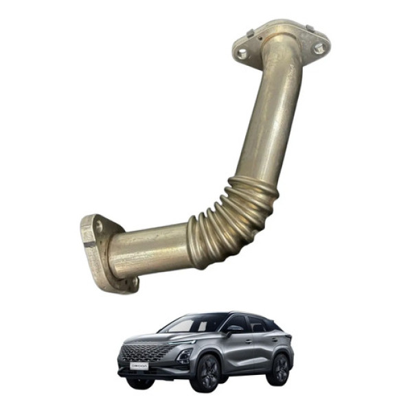 Cano Resfriador Egr Chery Omoda 5 Hev 1.5 2025 2026 Prata / Metalizado