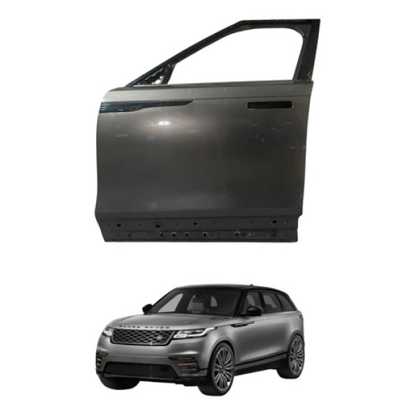 Porta Dianteira Esquerda Range Rover Velar 2018 A 2021 Dianteira Direito Preto
