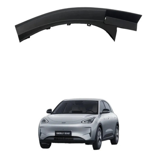 Acabamento Frontal Direito Geely Ex2 2025 A 2026 Preto