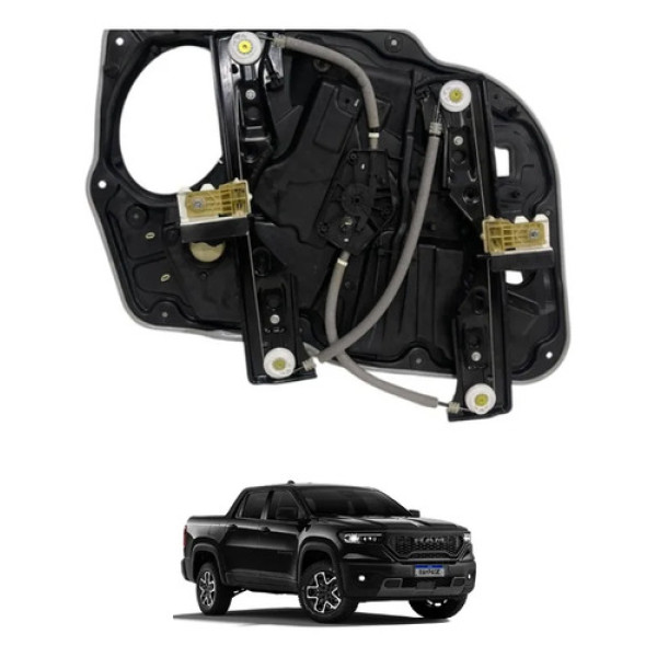 Maquina De Vidro Dianteira Direita Ram Rampage Rebel 2024