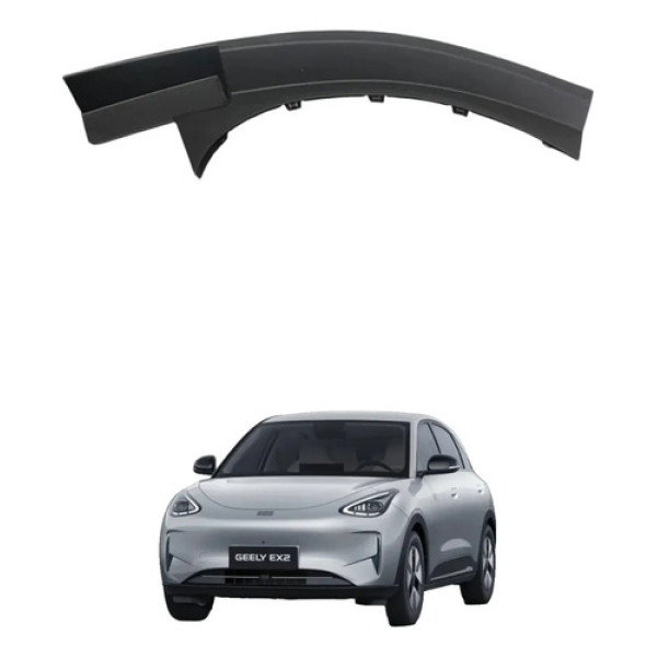 Acabamento Frontal Esquerdo Geely Ex2 2025 A 2026 Preto