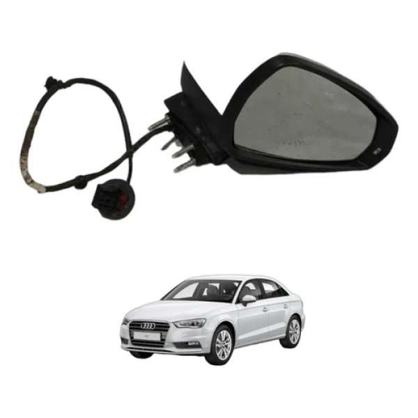 Retrovisor Direito Audi A3 Sedan 1.4 2014/2017