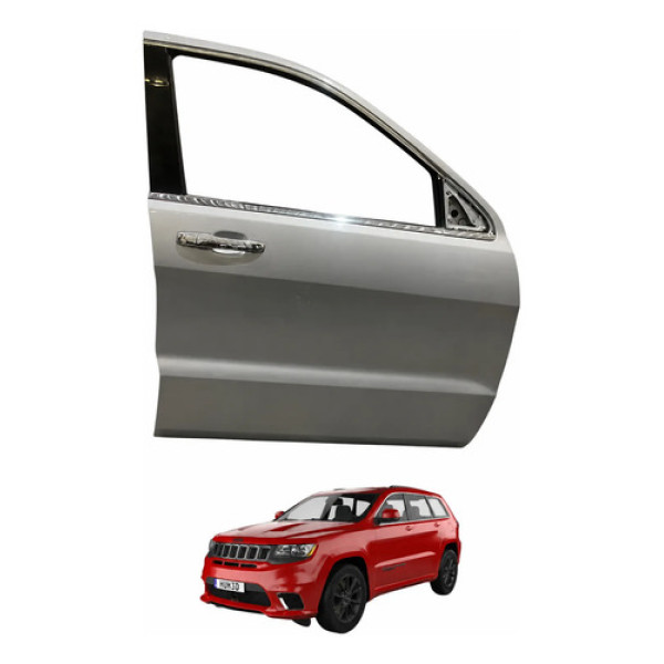 Porta Dianteira Direita Jeep Gran Cherokee 2012 A 2015 Dianteira Direito Preto